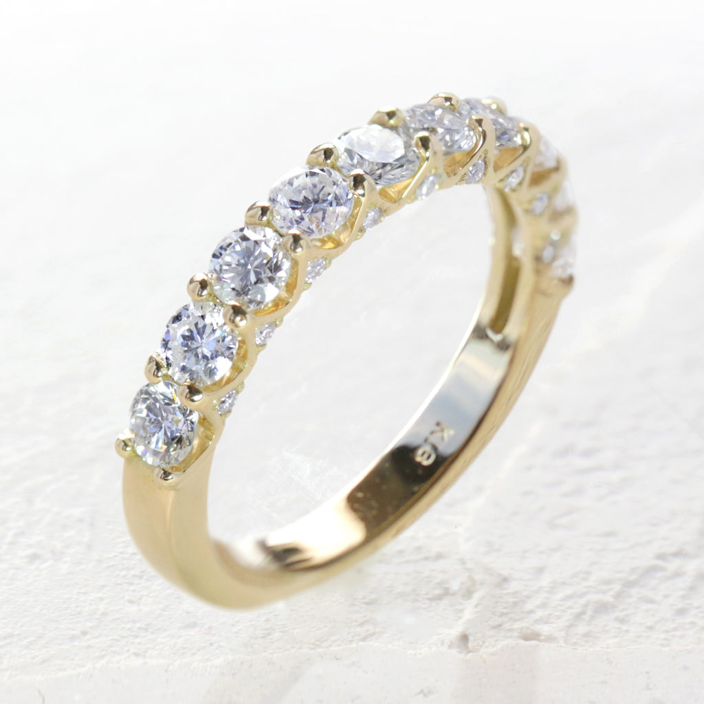 Crown -クラウン- ダイヤモンドリング YG – JaMais Jewelry
