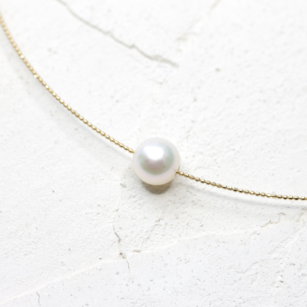 Aurora -オーロラ- オメガネックレス YG – JaMais Jewelry