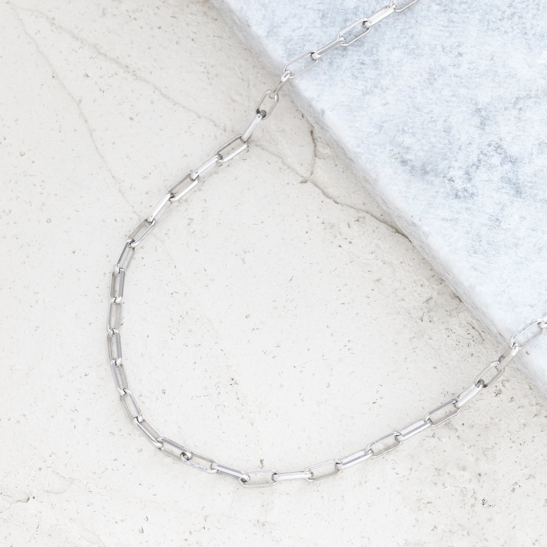 ペーパークリップ チェーン ネックレス M PT850 – JaMais Jewelry