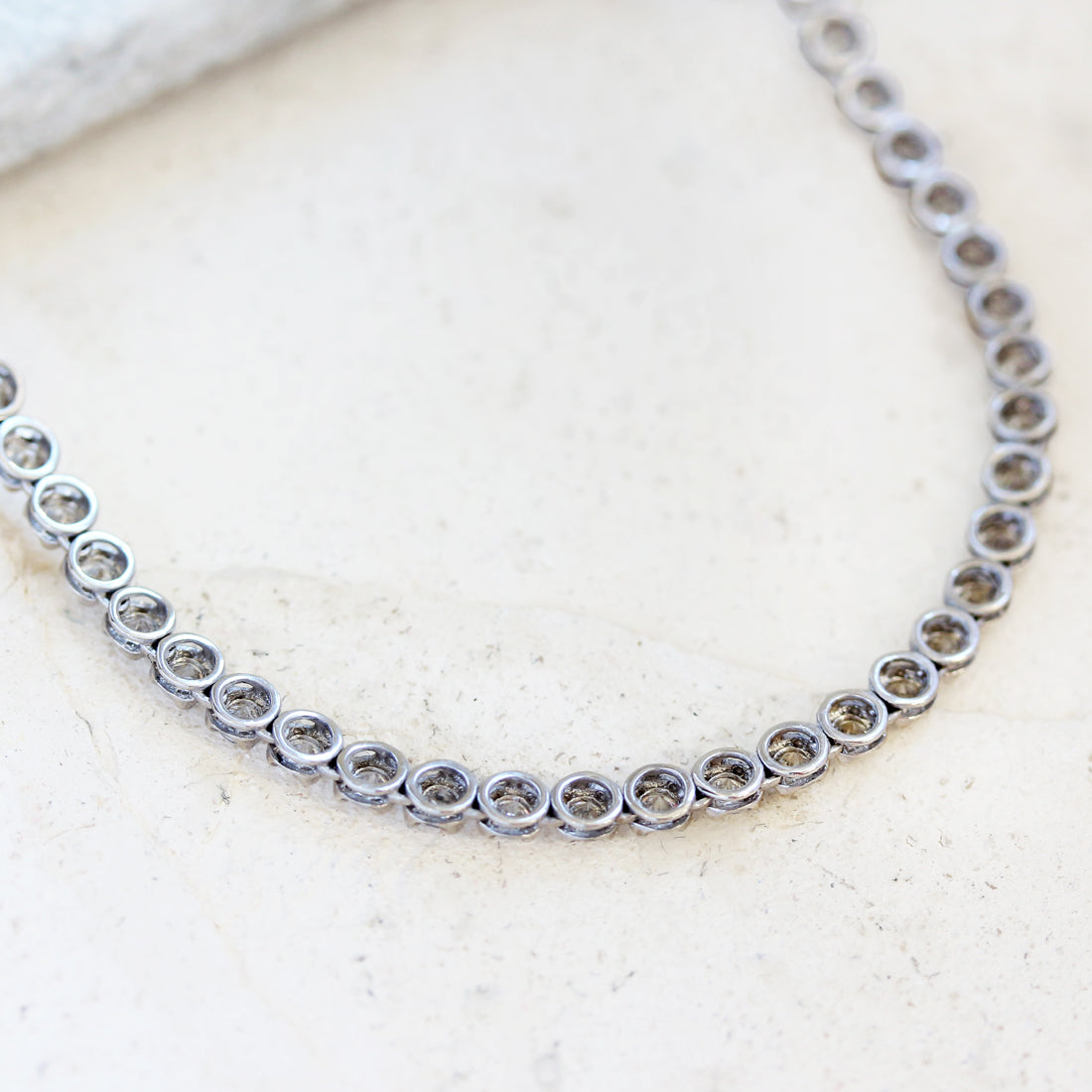 Lumiere -ルミエール-<br>フルダイヤモンドネックレス　WG