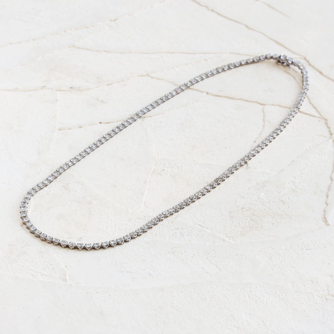 Lumiere -ルミエール-<br>フルダイヤモンドネックレス　WG