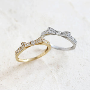 リボンダイヤモンドリング – JaMais Jewelry
