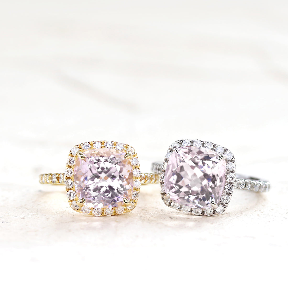 Etincelle -エタンセル-スクエア クンツァイトリング – JaMais Jewelry