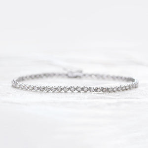 フルダイヤモンドブレスレット PT – JaMais Jewelry
