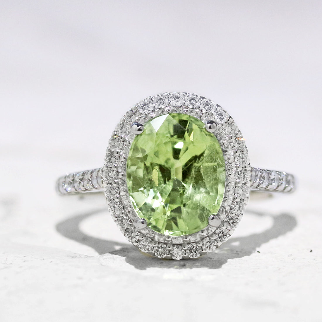 Double -ドゥブル- ミントガーネットリング PT – JaMais Jewelry