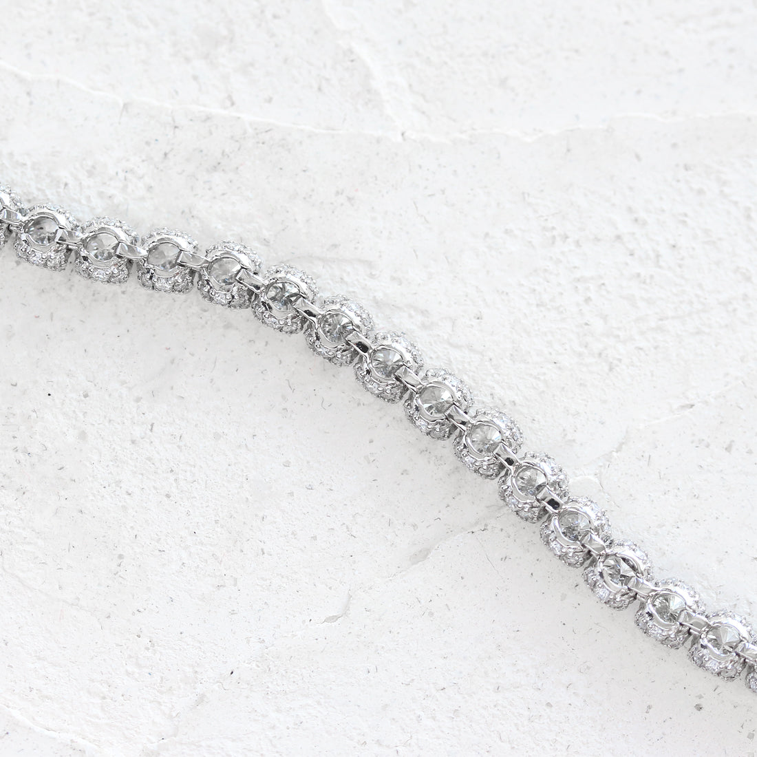 フルダイヤモンドブレスレット　PT